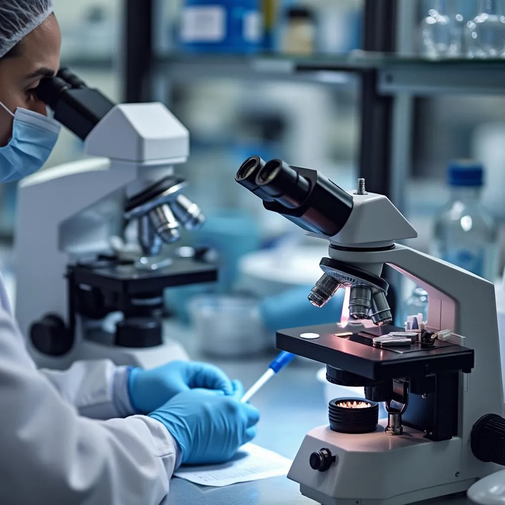 Laboratorio analisi microbiologiche campioni muffa professionale