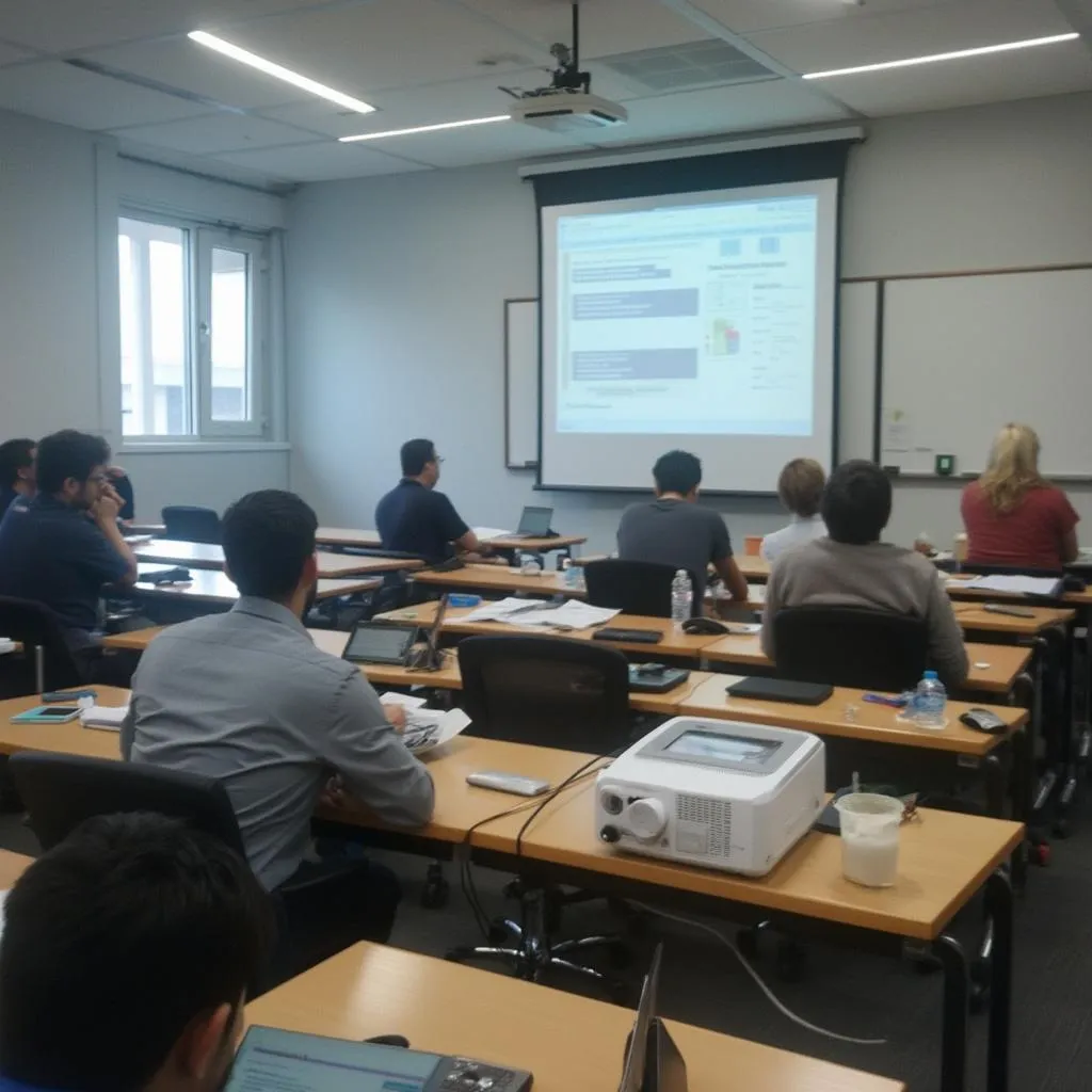 Team durante corso formazione tecnici diagnostica umidità